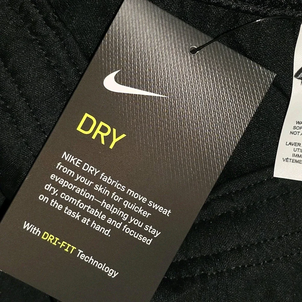New Nike Youth Academy Knit Soccer Football Pants Black size Youth Unisex XL NWT